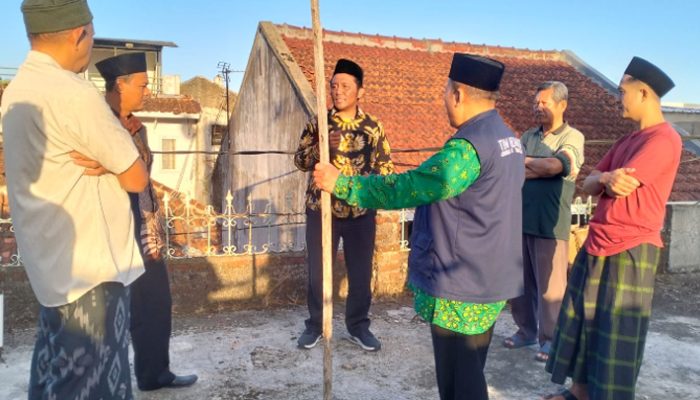 Kemenag Kota Tasikmalaya Ajak Warga Verifikasi Arah Kiblat Lewat Fenomena Rashdul Qiblat