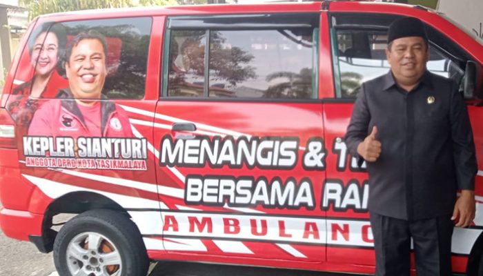 Anggota Komisi II DPRD Kota Tasikmalaya Kepler Hadirkan Solusi di Tengah Minimnya Ambulans