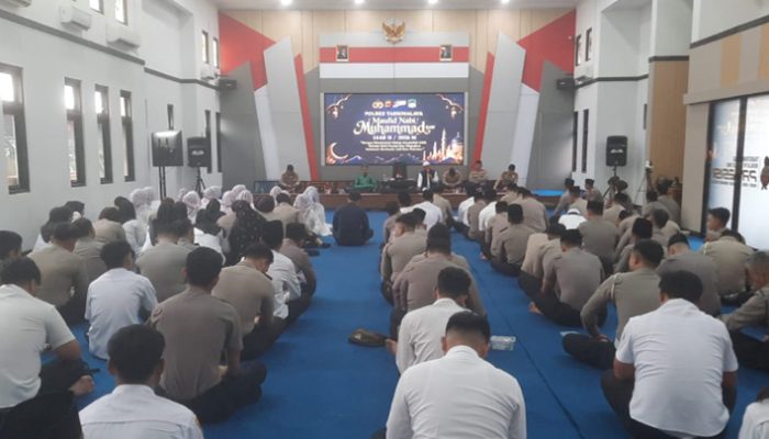 Polres Tasikmalaya Jadikan Maulid Nabi Momentum Perkuat Integritas dan Pelayanan Publik