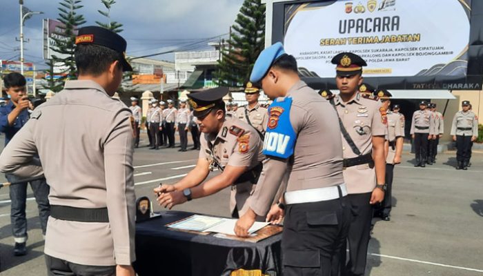 Polres Tasikmalaya Rombak 9 Pejabat, Kabag Ops dan Kasat Lantas Berganti