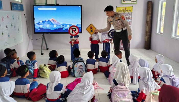 Satlantas Polres Tasikmalaya Tanamkan Budaya Tertib Lalu Lintas Sejak Dini